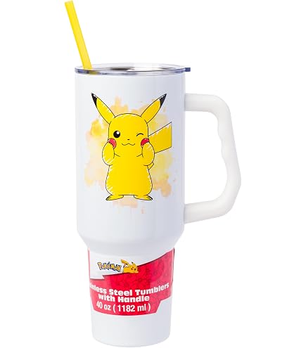 Amazon.com | Silver Buffalo Pokémon Double Walled Stainless Steel